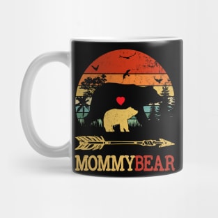 Mommy Bear Funny Vintage Gift Mother's Day Mug